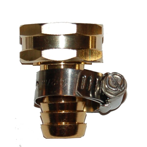 Rugg Rugg 3/4 in. Brass Threaded Female Hose Coupling WB1A-PDQ - main
